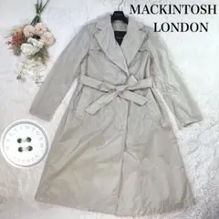 美品✨マッキントッシュロンドン　リモンタ社ナイロン　トレンチコート　レインコート