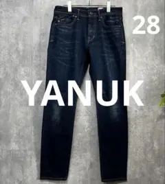 【新品定価3.1万】YANUK　スリムテーパード VINCENT II　28