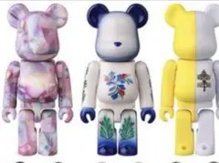 ベアブリックシリーズ51ジェリービーン／パターン/フラッグ3体セット