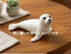別注品】WWF/世界自然保護基金 ARABIA アザラシの置物 - メルカリ