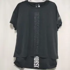 ★アディダス★レイヤード★トップス★タンクトップ★Ｔシャツ★２枚組★ブラック★