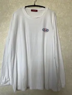 CRUSH 長袖Tシャツ 白 ロンT