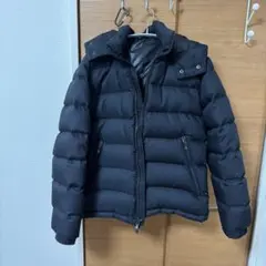 ÉDIFICE ブラック ダウンジャケット フード付き　エディフィス