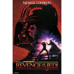 超貴重！1983年映画ポスター スターウォーズ ジェダイの復讐 - メルカリ
