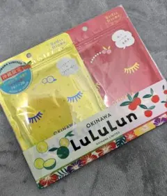 LuluLun フルーツエキス シートマスク 2枚入り