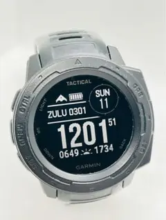 【美品】Garmin Instinct Tactical Black 6563