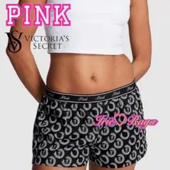 ★PINK Victoria's Secret★ショートパンツ★ルームウェア★黒のサムネイル