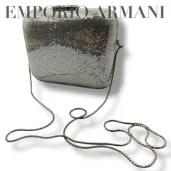 EMPORIO ARMANI DIAMONDS クラッチバッグ ラメ 2WAY