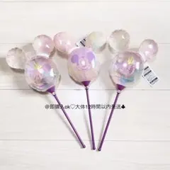 ディズニー 40周年 手持ちバルーン 3個セット ミッキー ミニー