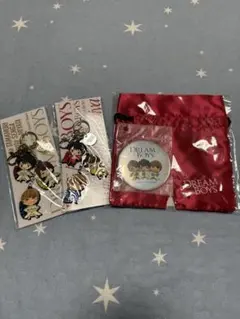 DREAM BOYS キーホルダーと缶ミラー