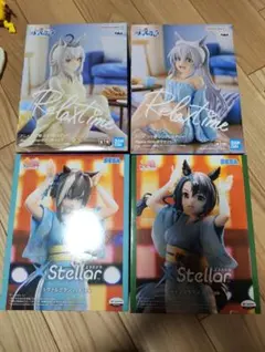 ウマ娘 フィギュア 4種セット Relax time・ Stellar - メルカリ