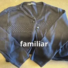 【familiar】ネイビーガーデン　110サイズ