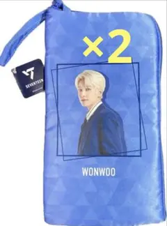 【WONWOO】SEVENTEEN マルチポーチ　2個