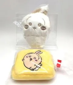 ちいかわ うさぎ 2種 ぬいぱれっとミルクいろ マスコット ふわふわミニポーチ