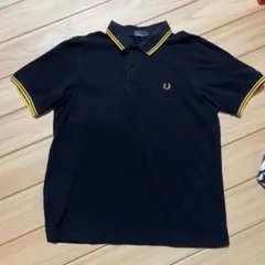 フレッドペリー FRED PERRY ポロシャツ 半袖 黒 イギリス製 40 - メルカリ