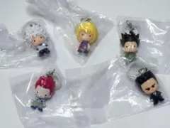 HUNTER×HUNTERめじるしアクセサリー　5種類コンプリートセット　ガチャ