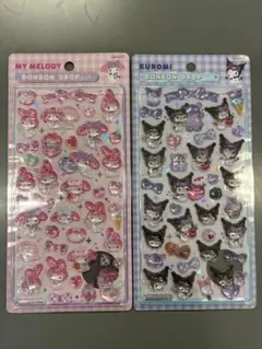 【正規品】ボンボンドロップシール サンリオ第二弾（マイメロ・クロミ）2枚セット