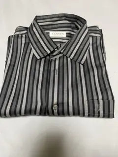 LANVIN COLLECTION 長袖シャツ ブラック・グレー美品のサムネイル