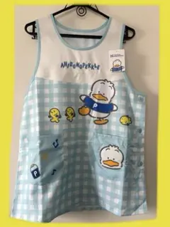 あひるのペックル　エプロン　新品　キャラクターエプロン　保育士さん　ファンシーのサムネイル