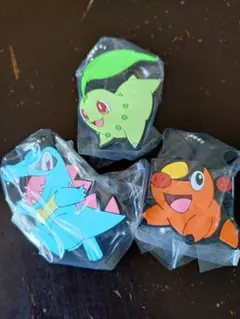 ポケモンラバーマスコット29 ポカブ ワニノコ チコリータ 3種類セット