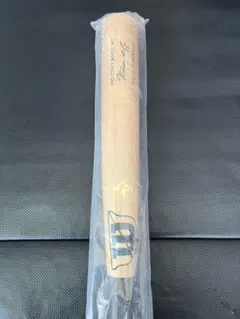 西武ライオンズ 外崎修汰 #5　バット NPBマーク 支給品　実使用 【新品】のサムネイル