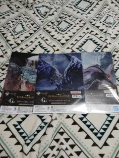 一番くじ モンスターハンターワイルズ　G賞 クリアファイル3種