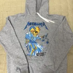 METALLICA グレー パーカー