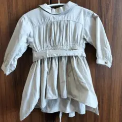 ワンピース キッズ 女の子 プティマイン 長袖 チュニック 90