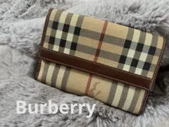 Burberry ⋆౨ৎ˚⟡.バーバリー ノバチェック二つ折り財布