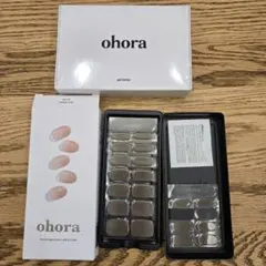 ohora LDEライト+ジェルネイルシール