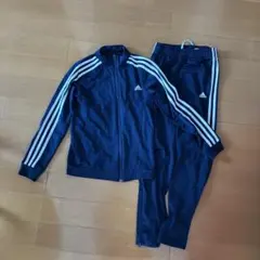 アディダス　ジャージセット　上下　150 ネイビー　紺