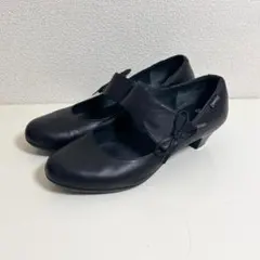 ●CAMPER カンペール パンプス 黒 リボン 39のサムネイル