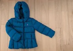 【美品】ポロ ラルフローレン ダウンコート ネイビー 6サイズ