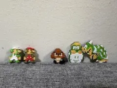 Dydo スーパーマリオブラザーズ ドットフィギュアコレクション 5種