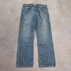 リーバイス569 Levis W34 ブルーデニム 青 古着 ボトム 19360