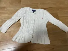 ラルフローレン　ケーブルニット カーディガン　3Ｔ