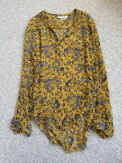 ISABEL MARANT イザベルマラン　花柄 ブラウス マスタードのサムネイル