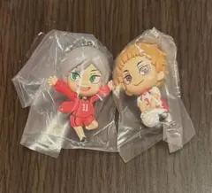 でふぉフィグ！ハイキュー！！音駒高校キーホルダー