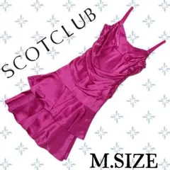 f46〚SCOTCLUB〛 パーティードレス ピンク Mサイズのサムネイル