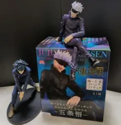 呪術廻戦 五条悟 ぬーどるストッパーフィギュア＆伏黒恵フィギュアセットのサムネイル