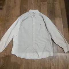 【日本製】ラコステLACOSTE チェック柄 長袖シャツ サイズ5㈱ファブリカ