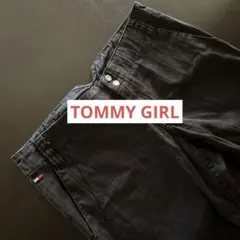 【TOMMY GIRL】クロップド丈 カプリパンツ 七分丈　ハーフパンツ y2kのサムネイル