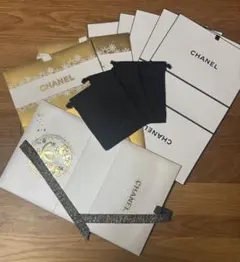 CHANELシャネル＊箱8枚と保存袋3枚セット