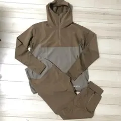 ATHLETA ライトパーカー オーヘイレーベル ハーフジップ セットアップ　Lのサムネイル
