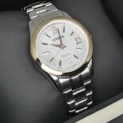 ✴美品稼働品 エクシード 電波ソーラー チタン ダイレクトフライト 16.5㎝