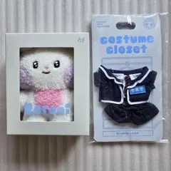 新品 トレカ付き ハンユジン ユニニ ぬいぐるみ 制服 ゼベワン zeroni