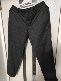 オリヒカ スラックス パンツ ウエスト85cm チャコールグレー