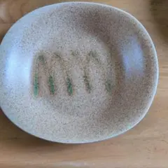 岡田親彦 作 ガラス小皿 9枚セット 直径約12.5cm フロストガラス 花柄