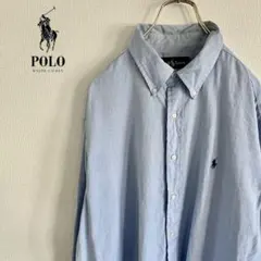 ◎RALPH LAUREN メンズ　長袖ボタンダウンシャツ　XL D1X