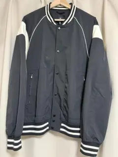 【H&M】ナイロンジャケット　スタジャン